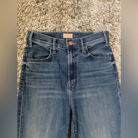 Mother The Hustler Ankle Fray Jeans Size 29 - Picture 4 of 15